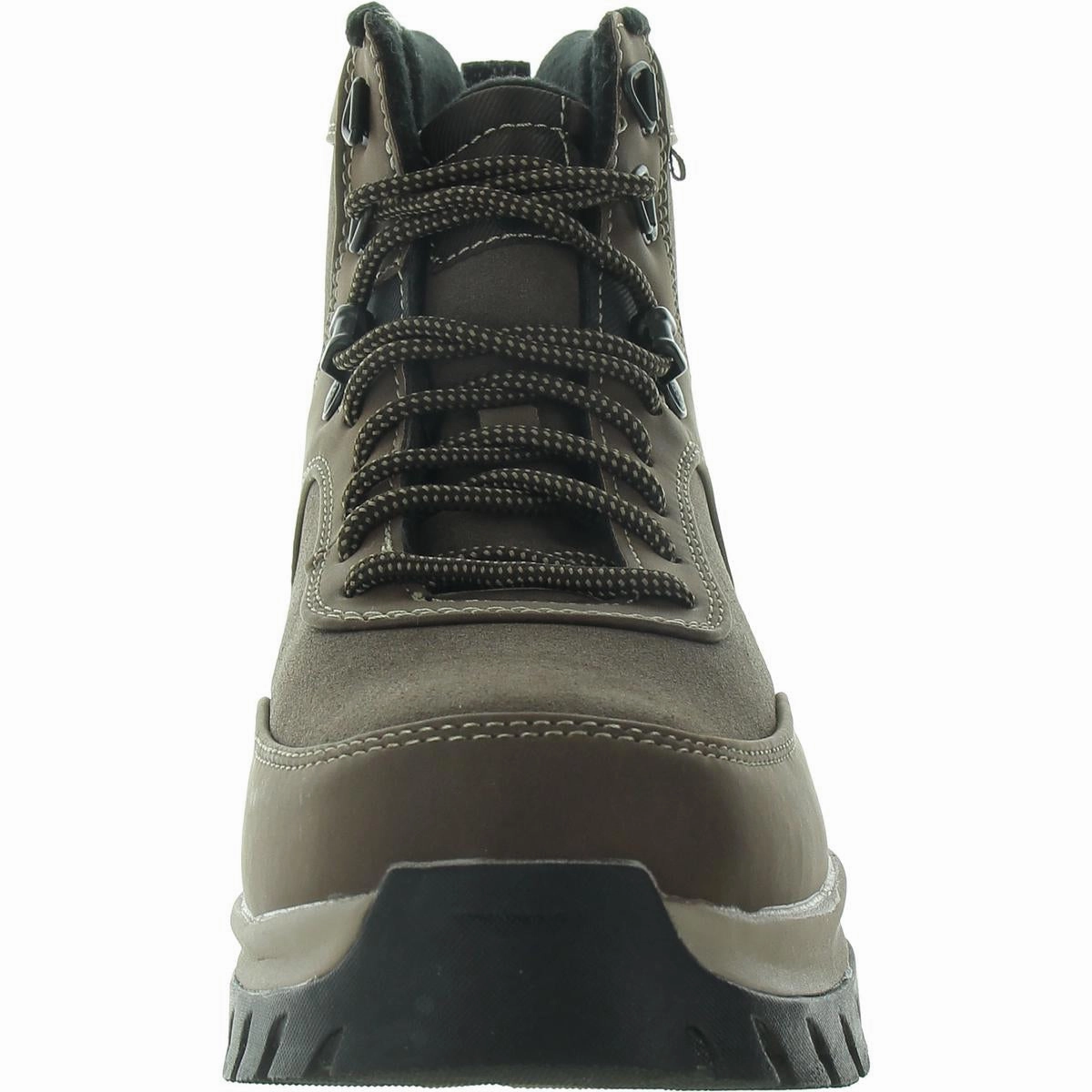 Diablo Hi Mens Faux Leather Lace Up Ankle Boots