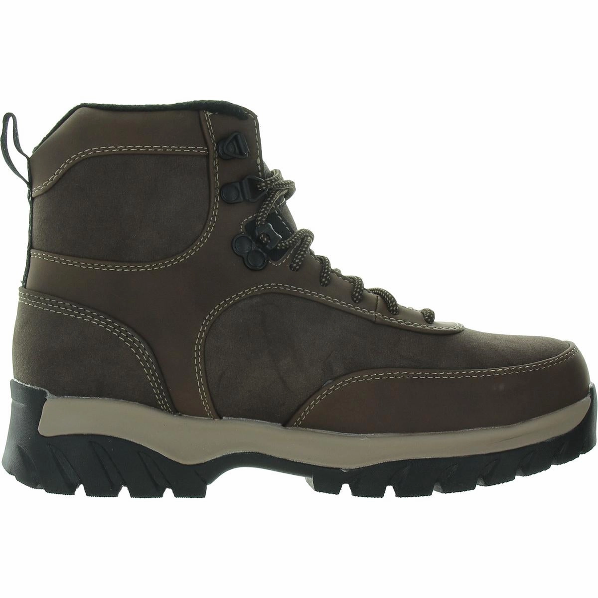 Diablo Hi Mens Faux Leather Lace Up Ankle Boots
