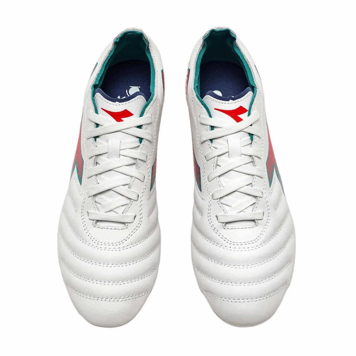 Diadora Brasil Elite GR LT W LP12 Women 7 White Firm Ground Soccer Cleats TF1650