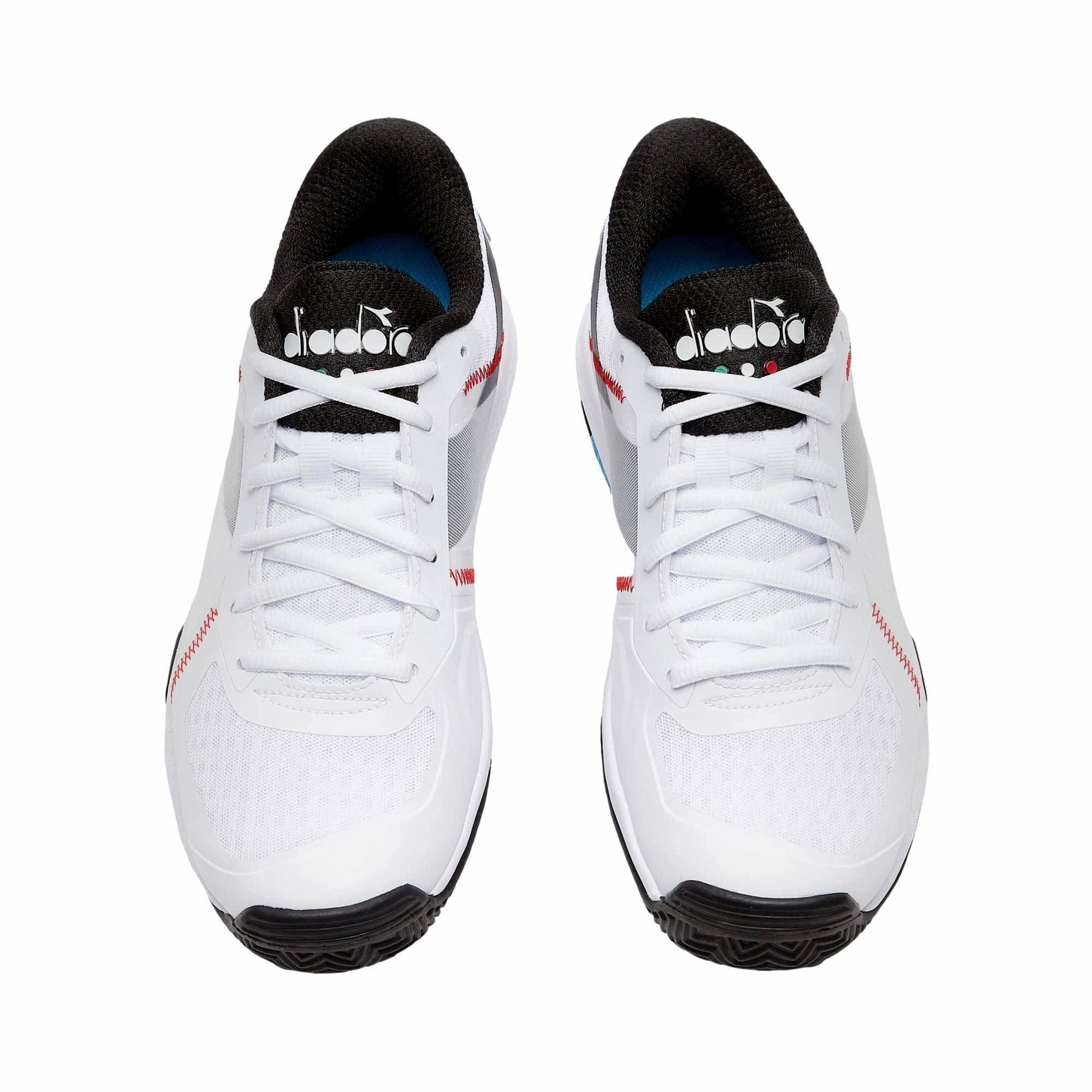Diadora Trofeo AG PKL White / Black / Blue Jewel  101.178982-01-C9811 Men's