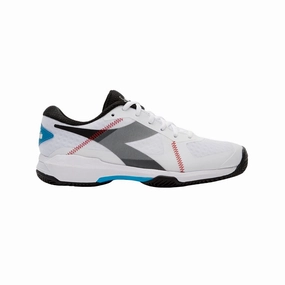 Diadora Trofeo AG PKL White / Black / Blue Jewel  101.178982-01-C9811 Men's Mens Athletic Shoes clearance sale