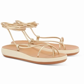 Diakopes Comfort Womens Faux Leather Lace-Up Wedge Sandals Buy Womens Sandals with promo