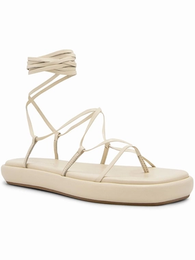 DINE02 Womens Faux Leather Lifestyle Lace-Up Fashion Womens Sandals online shop