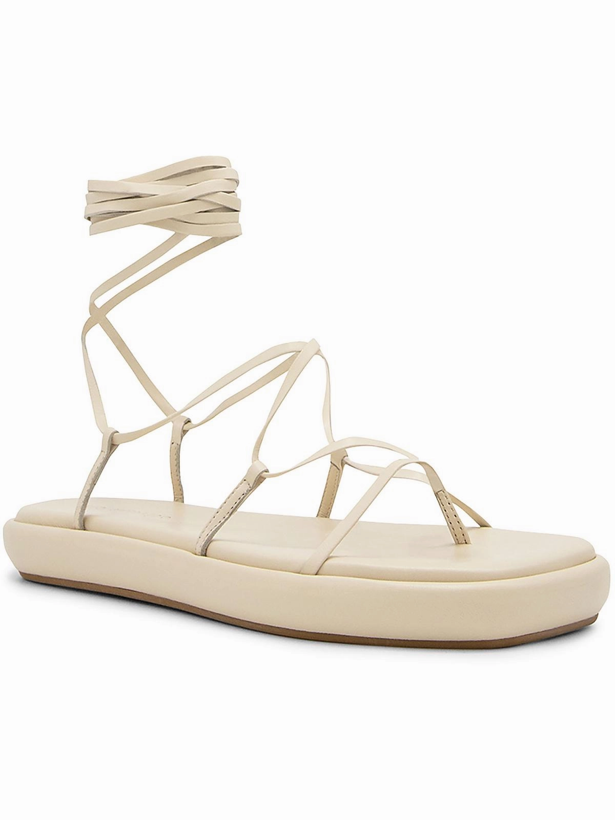 DINE02 Womens Faux Leather Lifestyle Lace-Up Fashion Womens Sandals online shop
