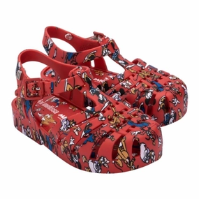 Disney Red Jelly Shoes Girls Shoes promo price