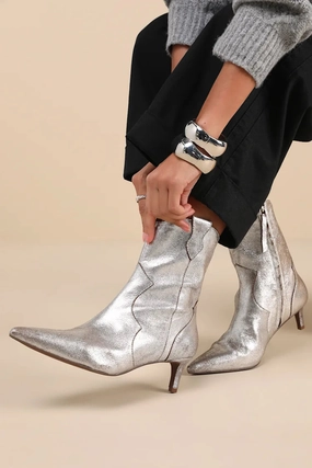 Distressed Pewter Dallas Boots Promo on Womens Fashionable Boots