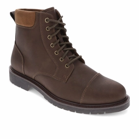 Dockers Mens Dudley Rugged Casual 7-Eyelet Captoe Boot Cheap Mens Boots & Chukkas