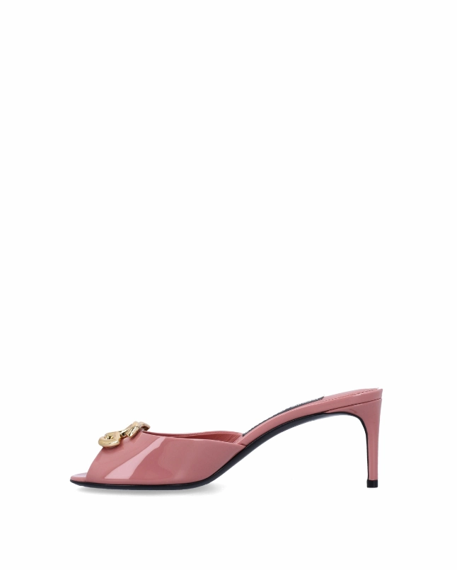 Dolce & Gabbana 70mm DG logo mules