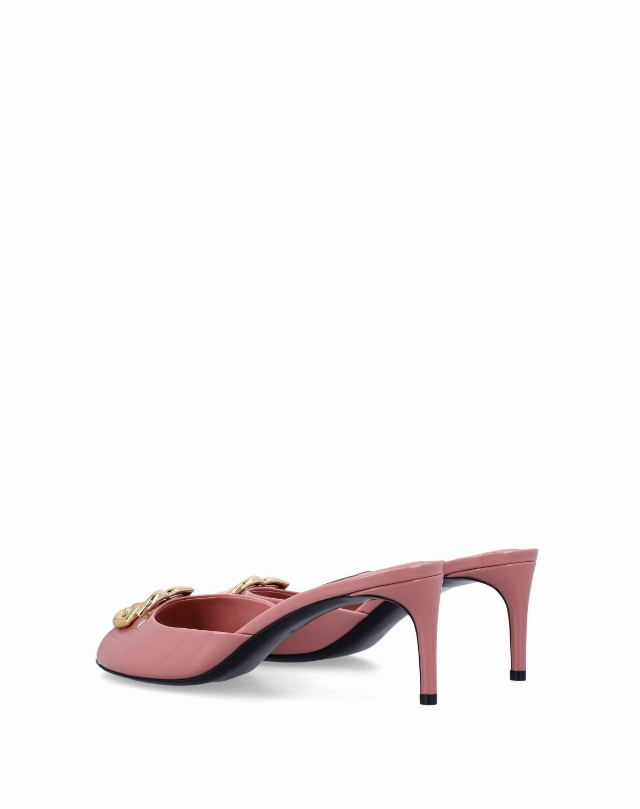 Dolce & Gabbana 70mm DG logo mules