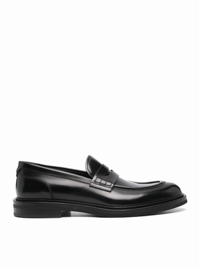 Dolce & Gabbana Brushed calfskin loafers Mens Shoes online flash sale