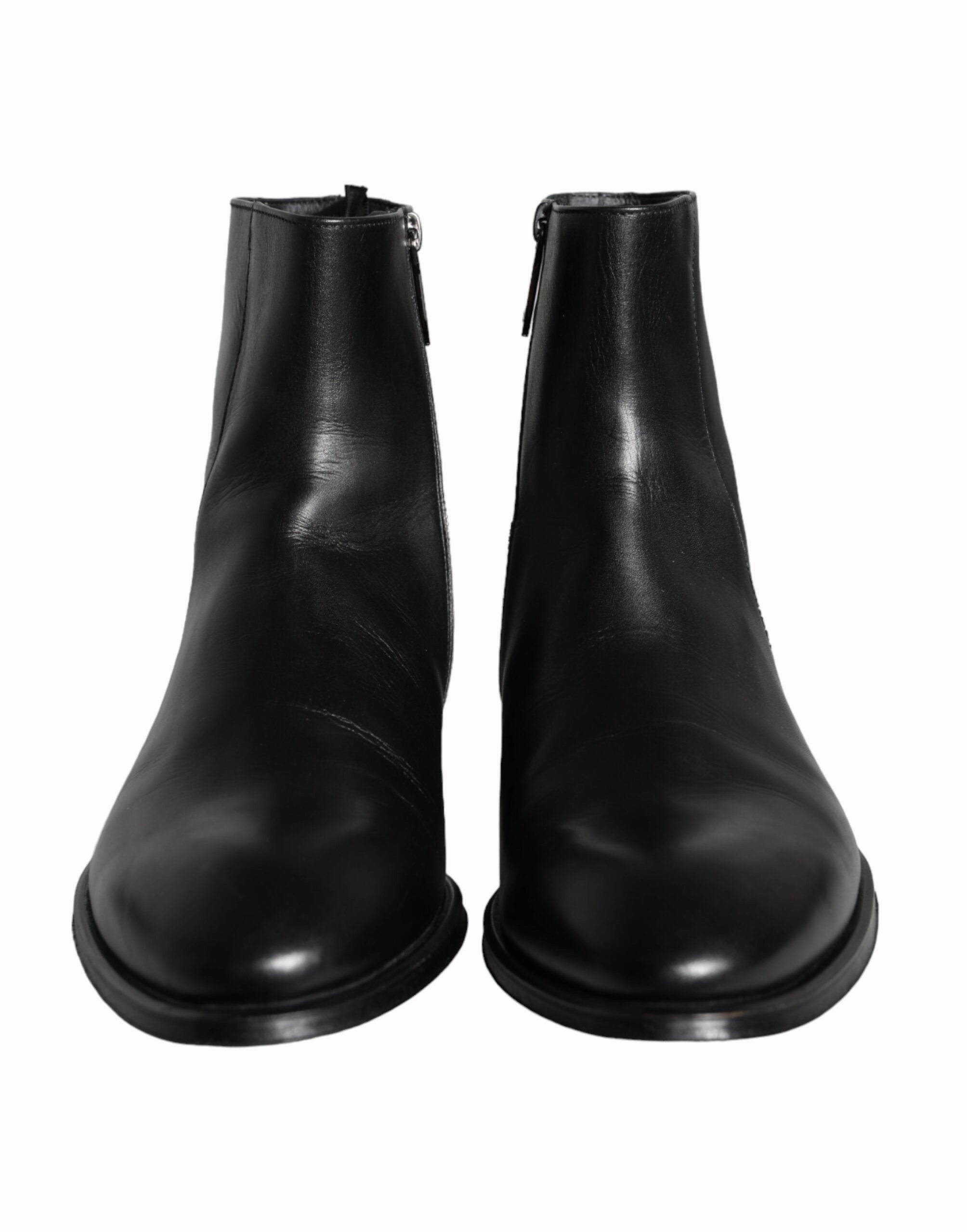 Dolce & Gabbana Calf Leather Men Ankle Boots Men Men's Shoes