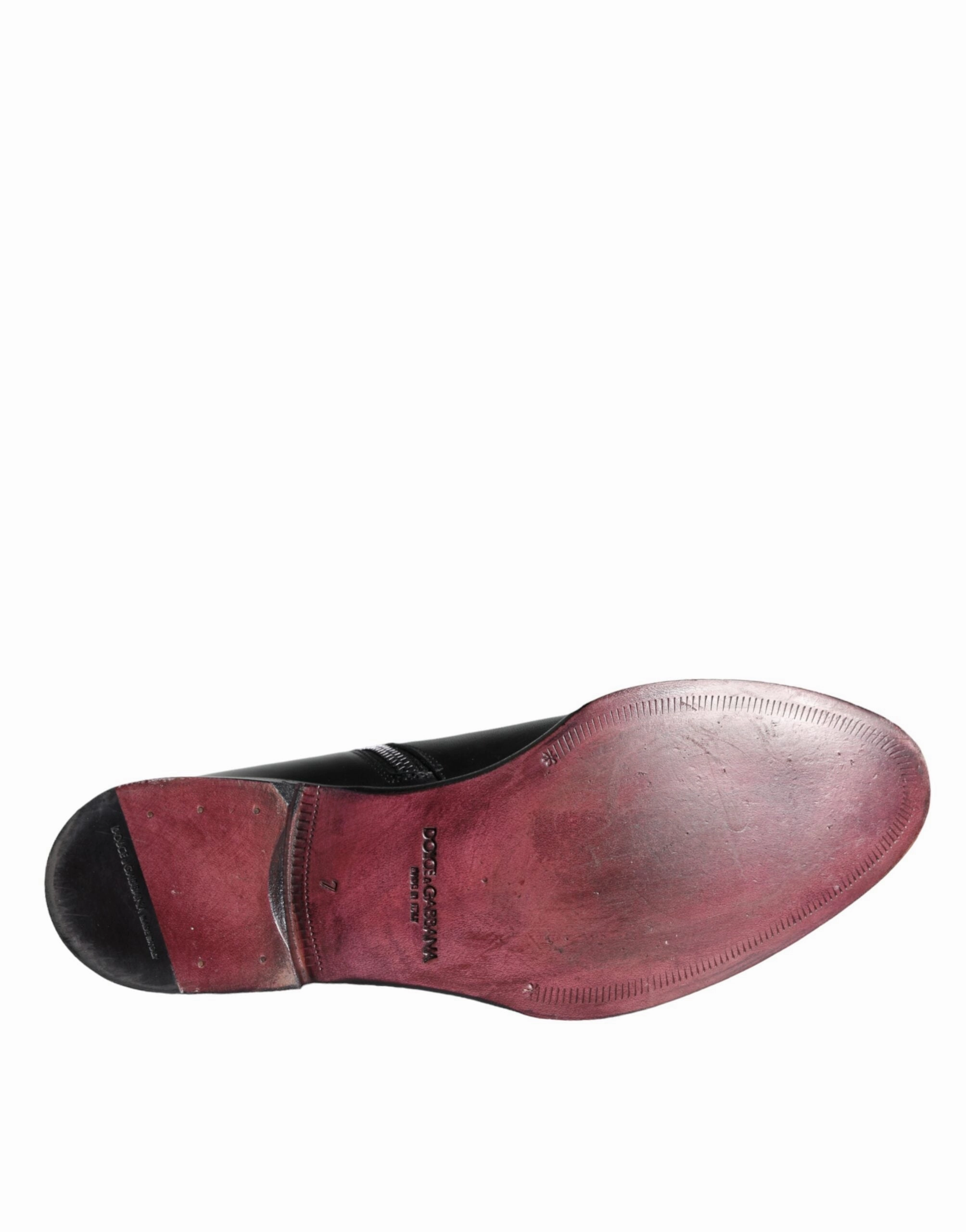 Dolce & Gabbana Calf Leather Men Ankle Boots Men Men's Shoes