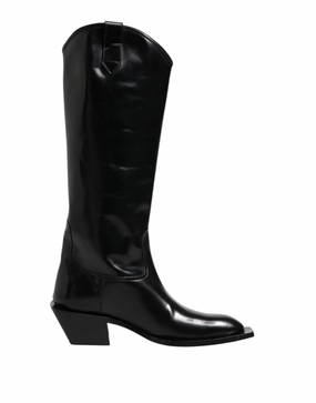 Dolce & Gabbana Calfskin Leather Logo High Boots Men's Shoes Buy Mens Chukkas online shop