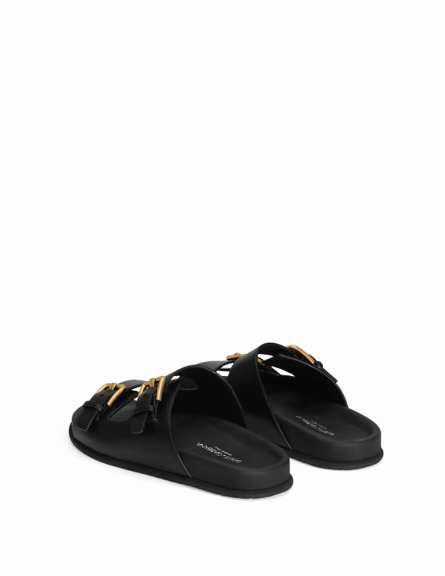 Dolce & Gabbana calfskin sliders