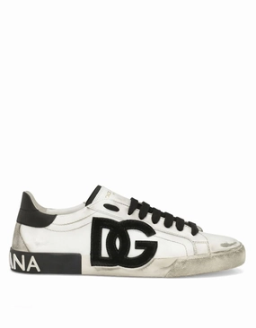 Dolce & Gabbana Classic Portofino low-top sneakers Mens Shoes online flash sale