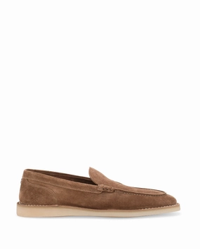 Dolce & Gabbana DG-plaque suede loafers Mens Shoes online flash sale