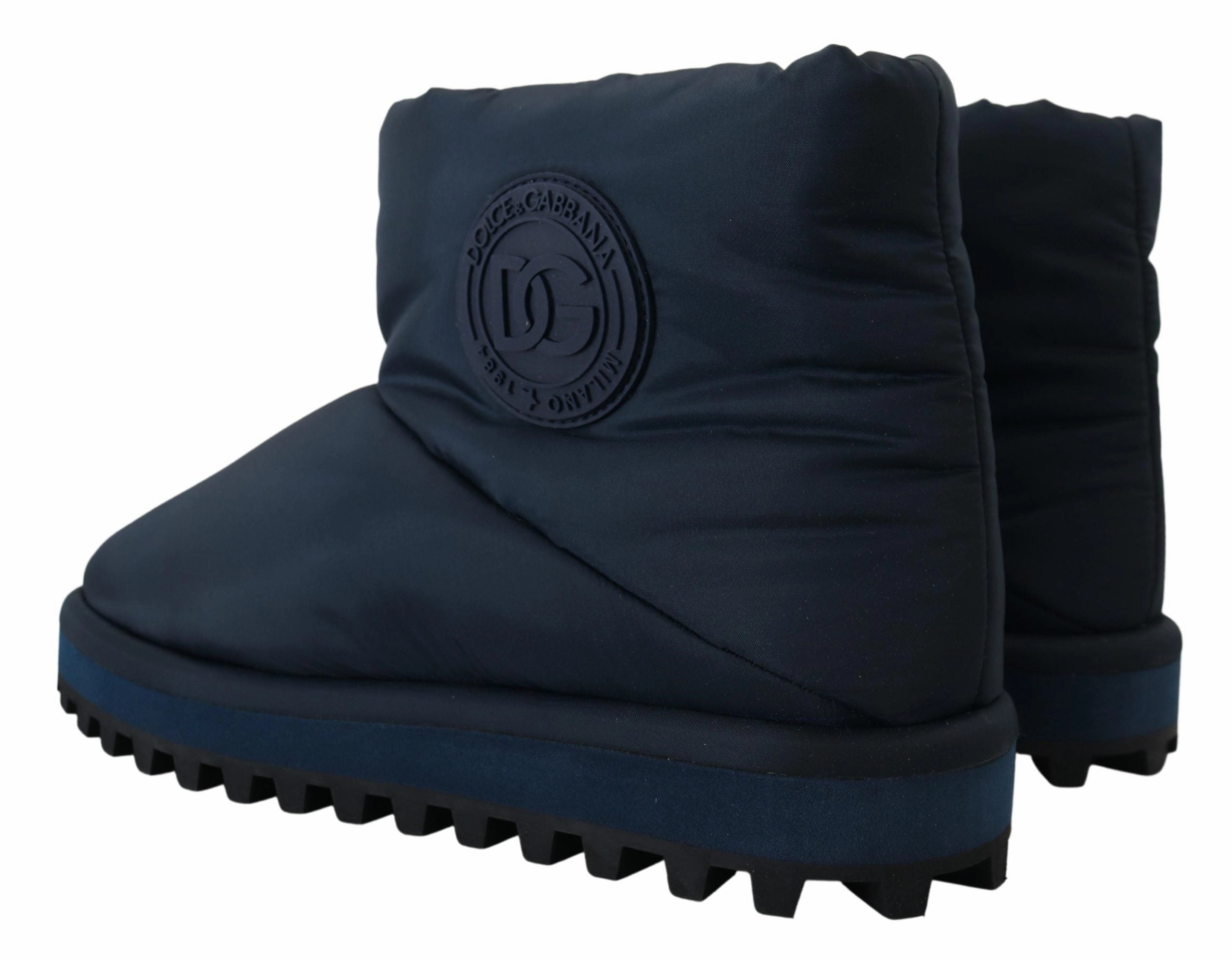 Dolce & Gabbana Elegant Ankle Height Boots for Sophisticated Men's Style