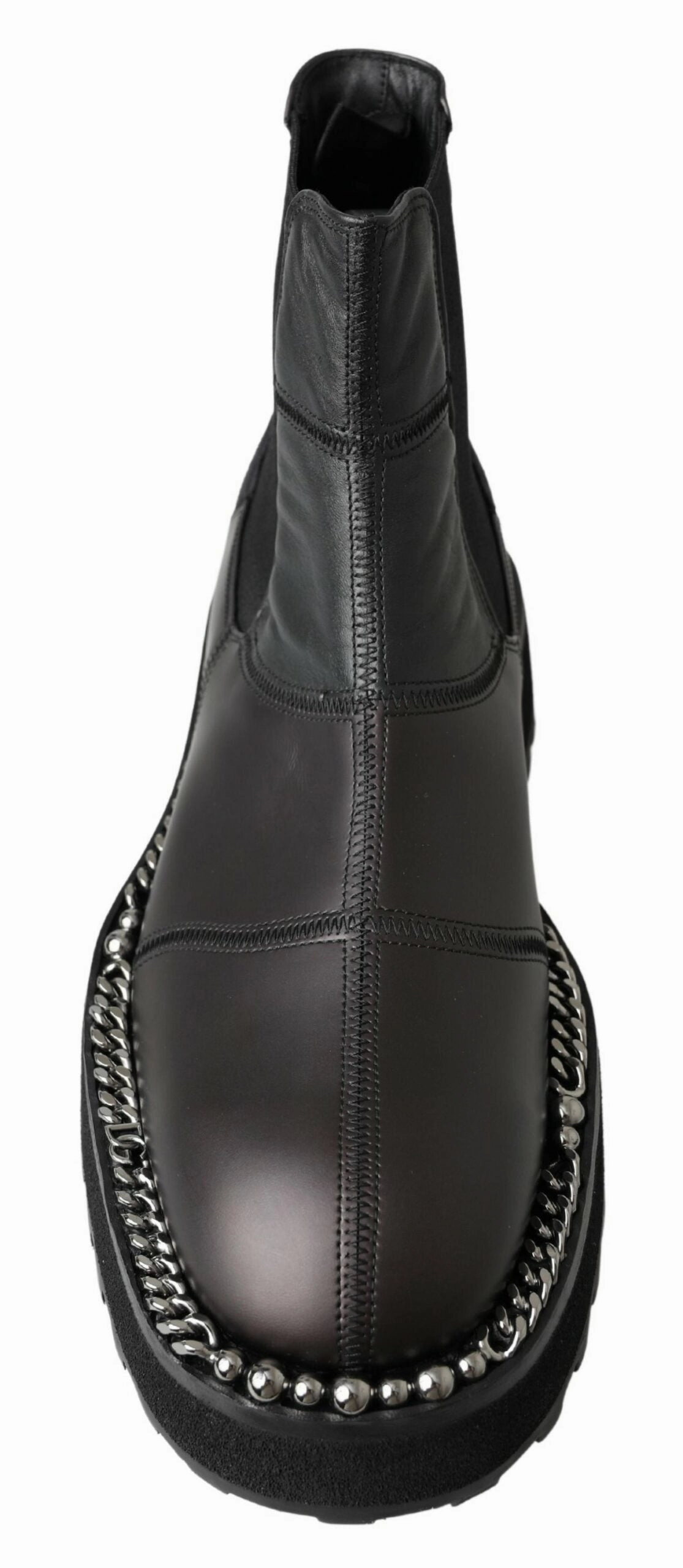 Dolce & Gabbana Elegant Ankle Stretch Slip On Men's Boots