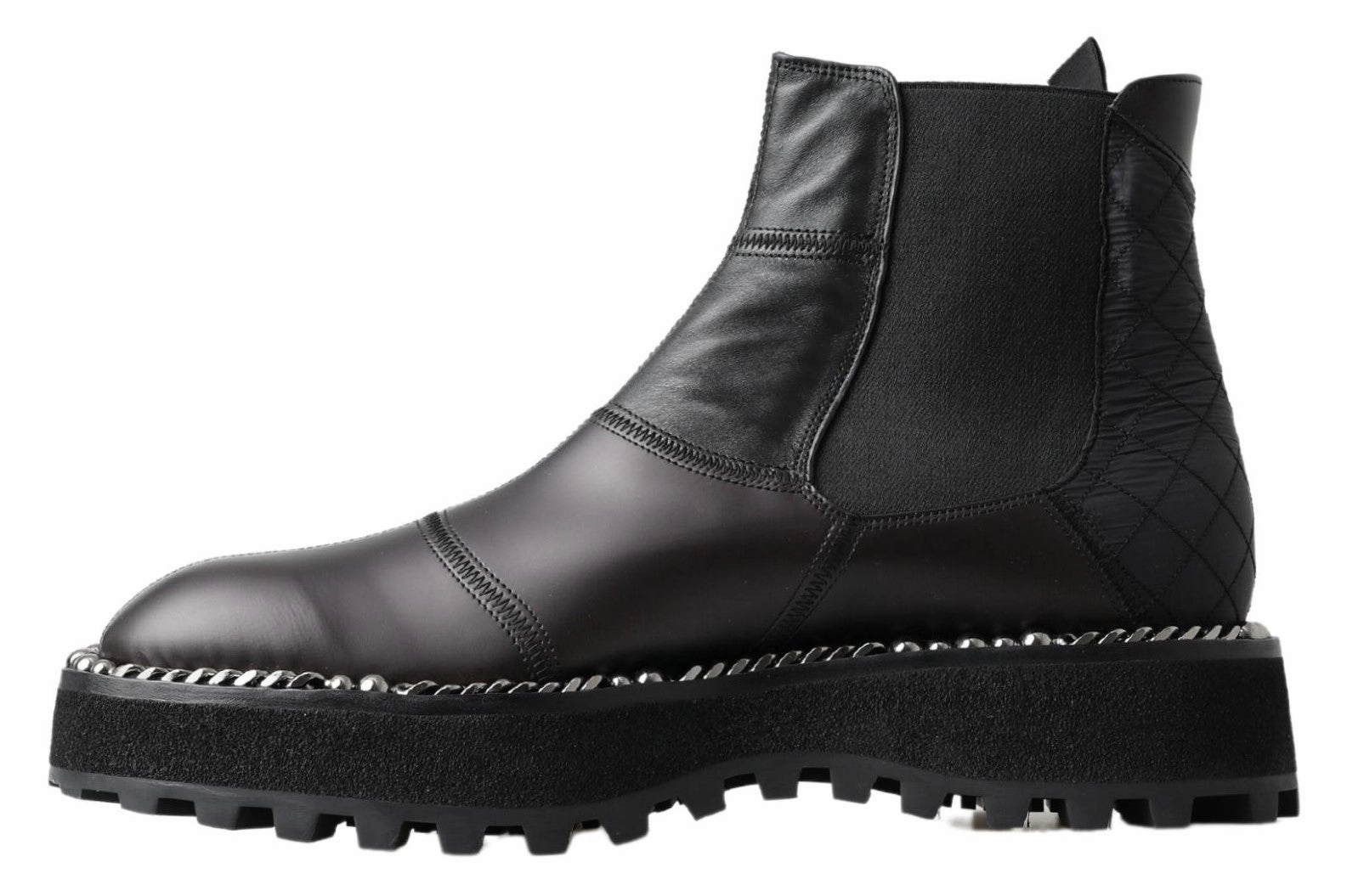 Dolce & Gabbana Elegant Ankle Stretch Slip On Men's Boots