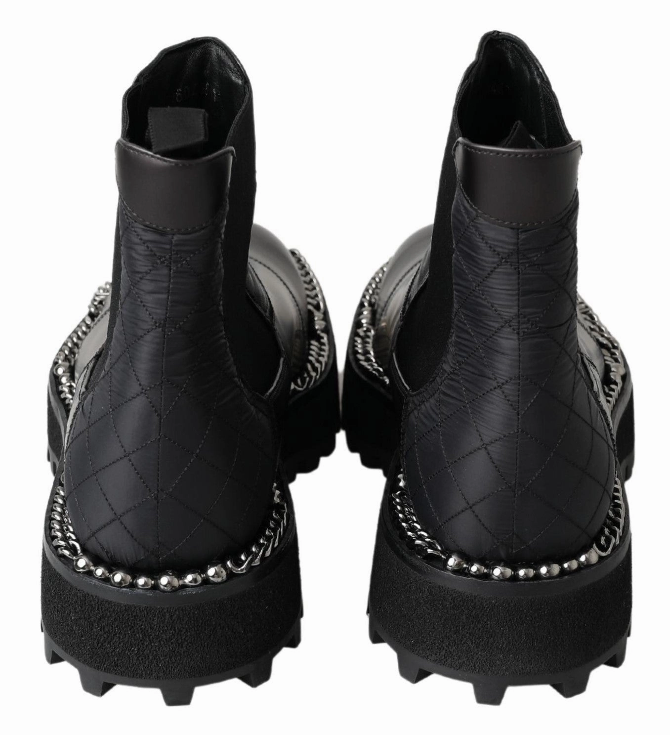 Dolce & Gabbana Elegant Ankle Stretch Slip On Men's Boots
