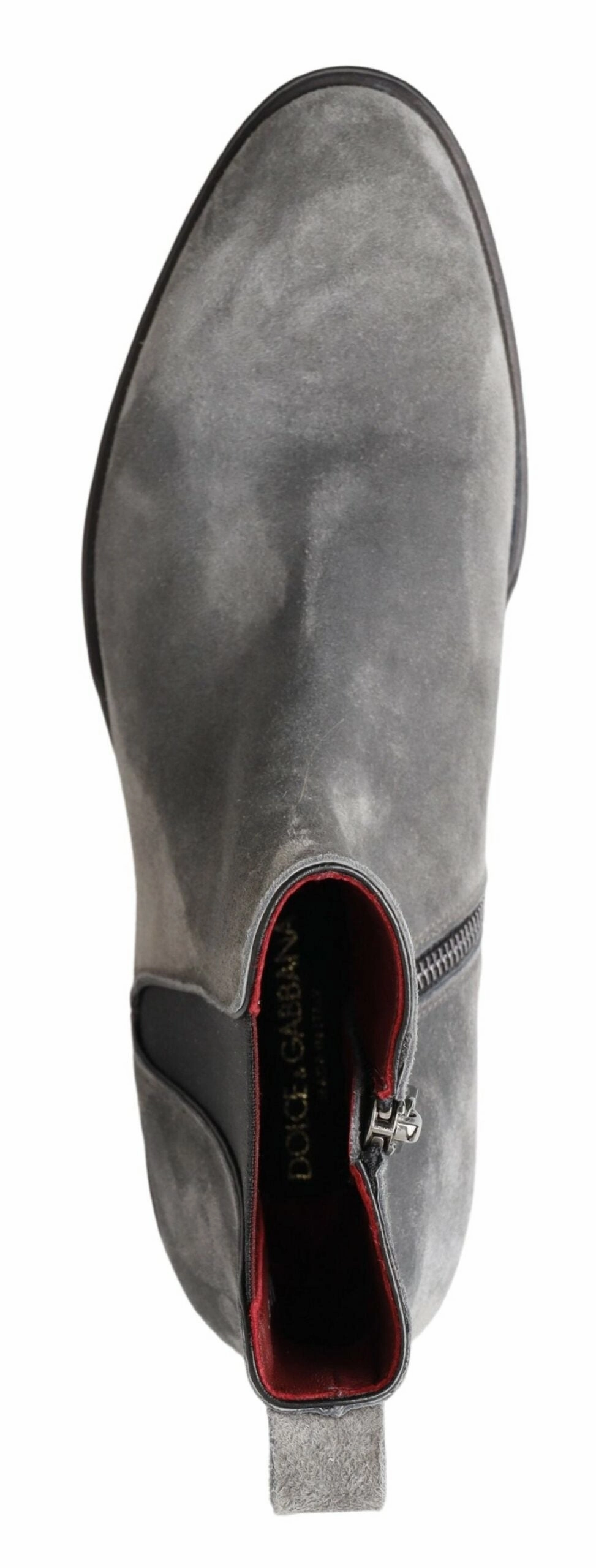 Dolce & Gabbana Elegant Chelsea Leather Men's Boots