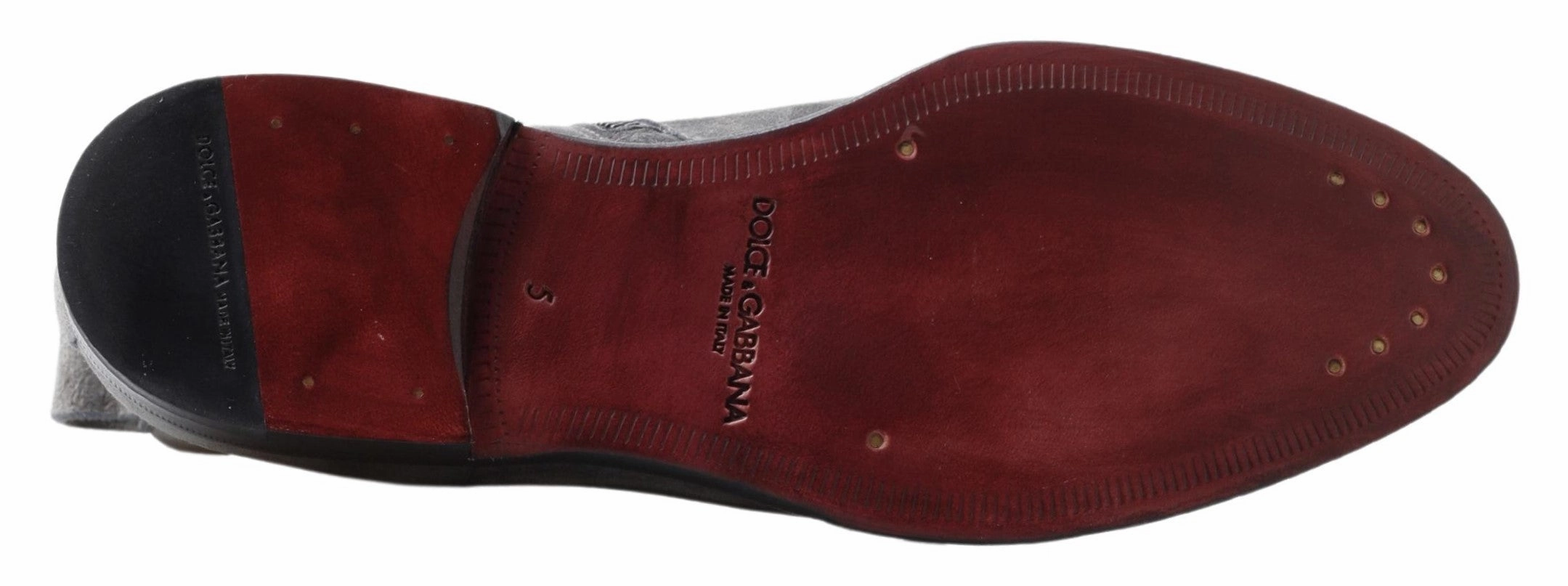 Dolce & Gabbana Elegant Chelsea Leather Men's Boots