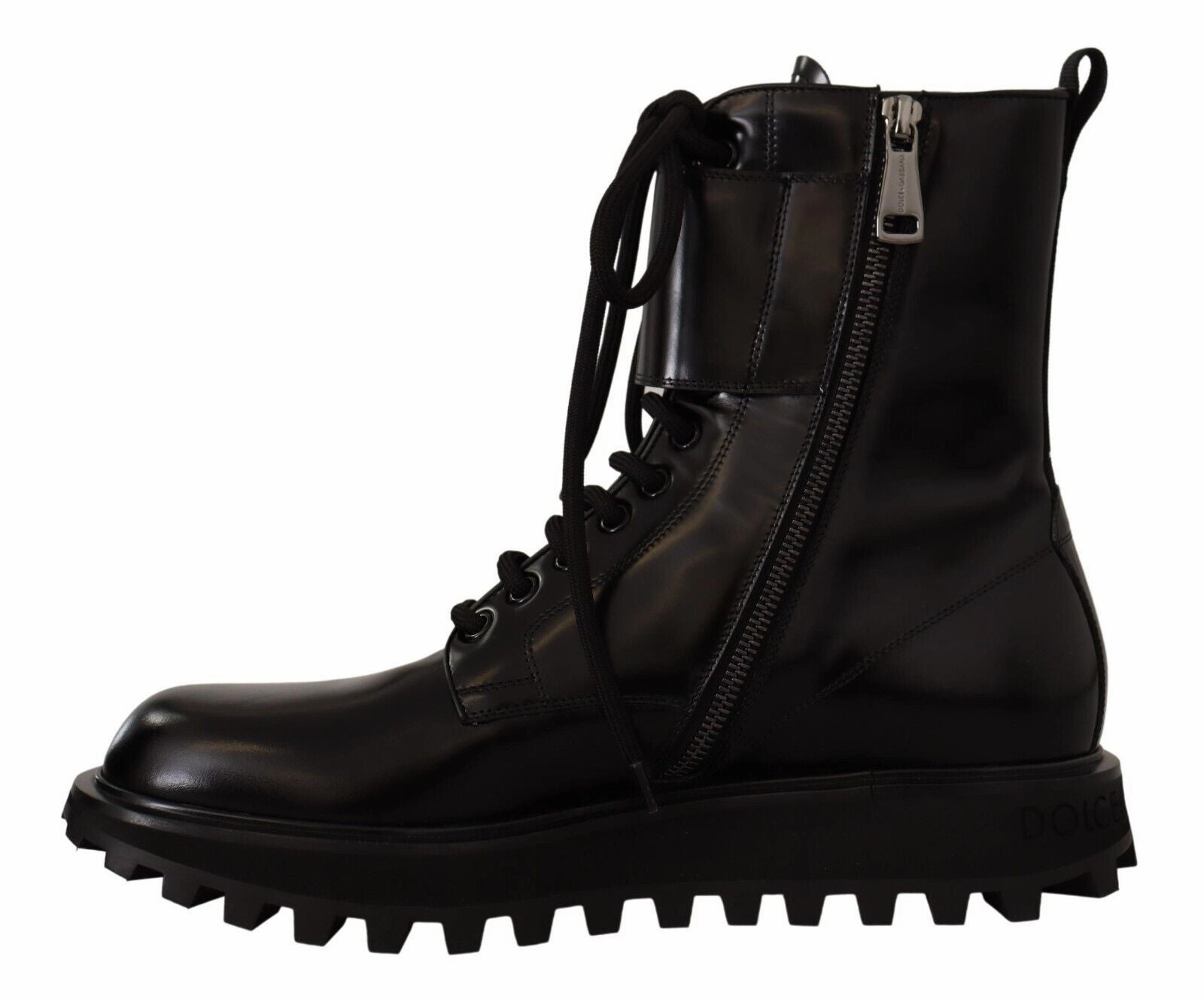 Dolce & Gabbana Elegant Leather Ankle Men's Boots