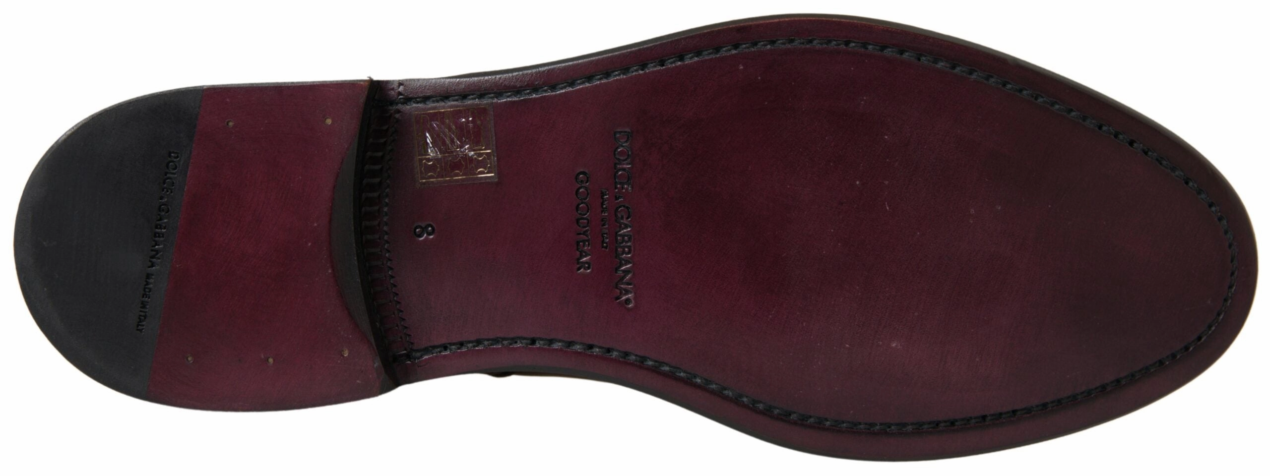 Dolce & Gabbana Elegant Leather Chelsea Men's Boots Buy Mens Chukkas online shop