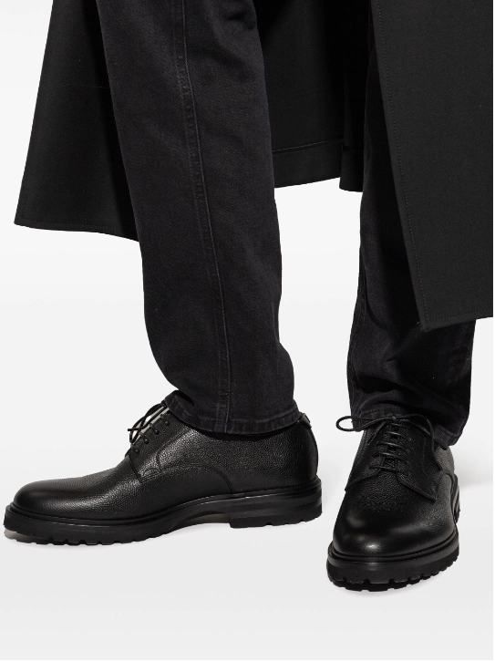 Dolce & Gabbana grained derby shoes
