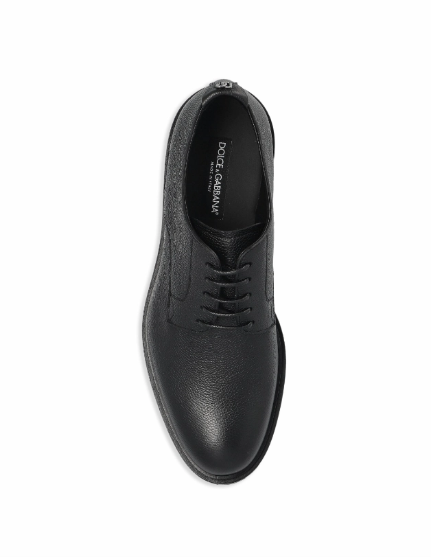 Dolce & Gabbana grained derby shoes