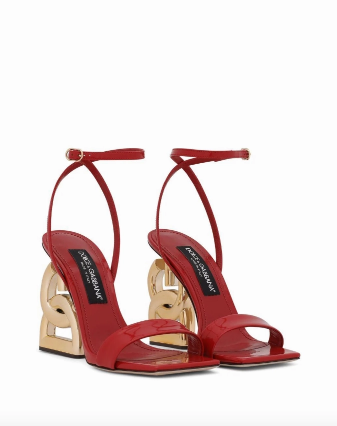 Dolce & Gabbana Keira DG heel sandals