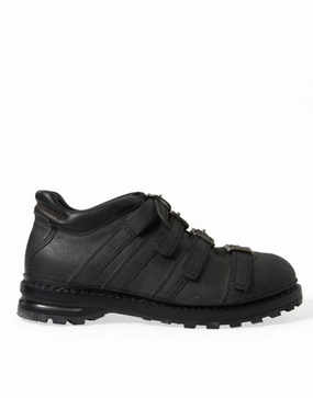 Dolce & Gabbana Leather Ankle Strap Men's Boots Buy Mens Chukkas online shop