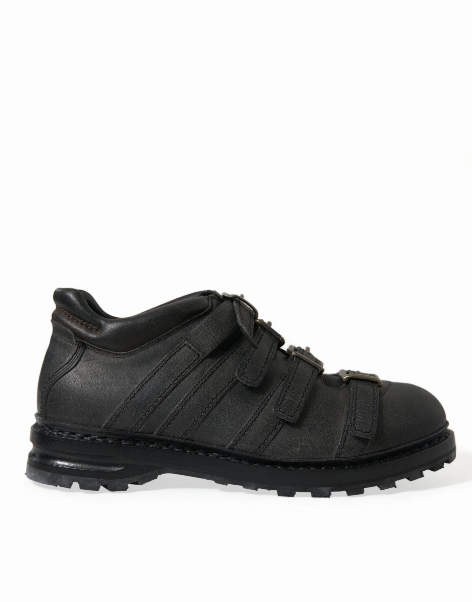 Dolce & Gabbana Leather Ankle Strap Men's Boots Buy Mens Chukkas online shop