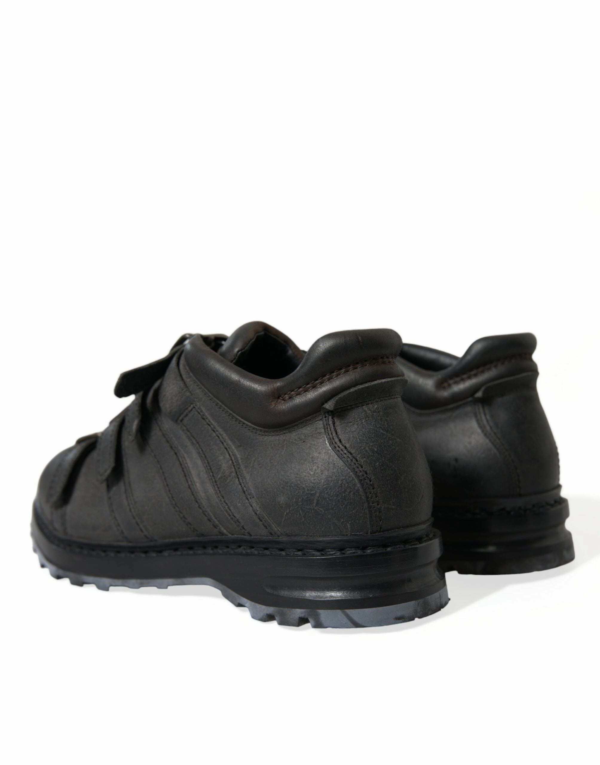 Dolce & Gabbana Leather Ankle Strap Men's Boots