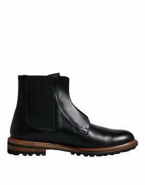 Dolce & Gabbana Leather Chelsea Mid Calf Men Boots Men's Shoes Buy Mens Chukkas online shop