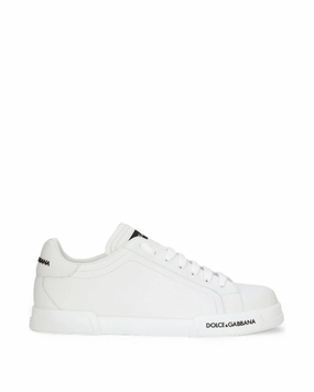 Dolce & Gabbana logo-print low-top sneakers Mens Shoes online flash sale