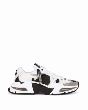 Dolce & Gabbana mixed-material Airmaster sneakers Mens Shoes online flash sale