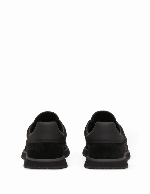 Dolce & Gabbana mixed-material DG cushion sneakers