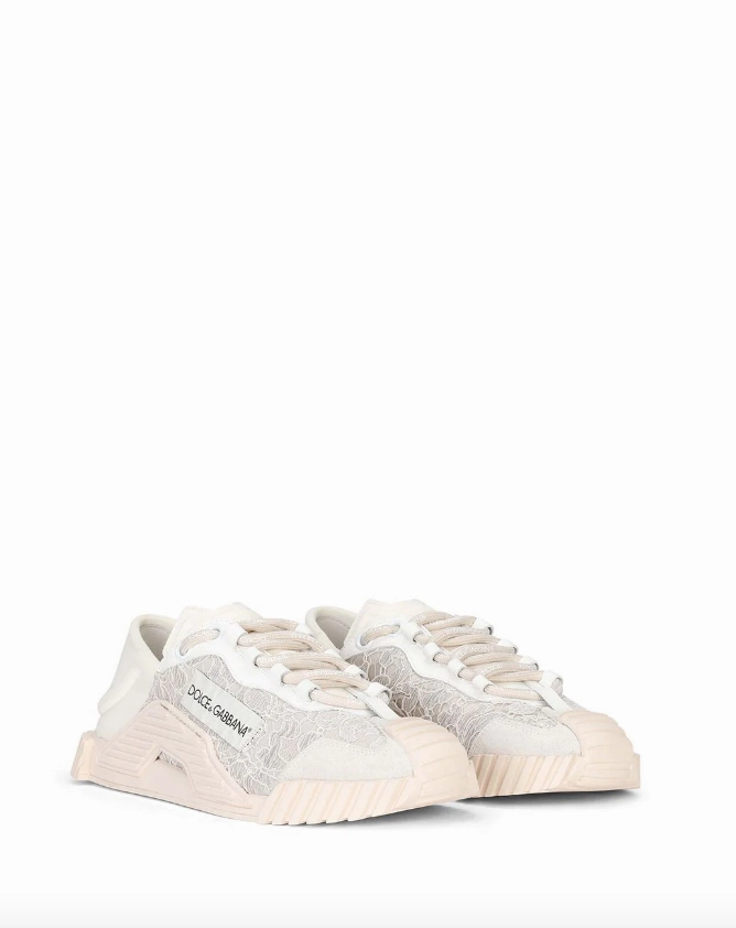 Dolce & Gabbana NS1 lace panelled sneakers