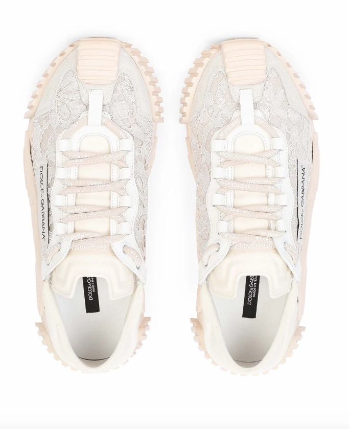 Dolce & Gabbana NS1 lace panelled sneakers