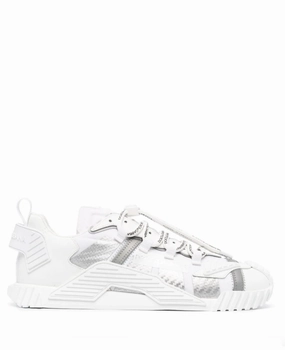 Dolce & Gabbana Ns1 leather sneakers Mens Shoes online flash sale