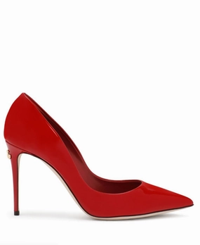 Dolce & Gabbana patent leather 105mm pumps Womens Shoes cheap promo