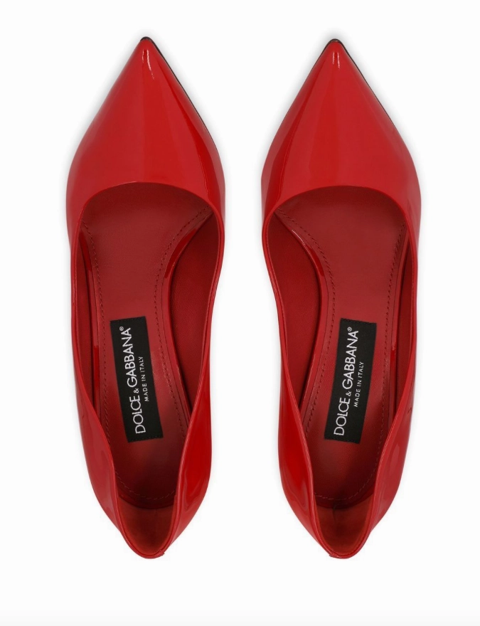 Dolce & Gabbana patent leather 105mm pumps