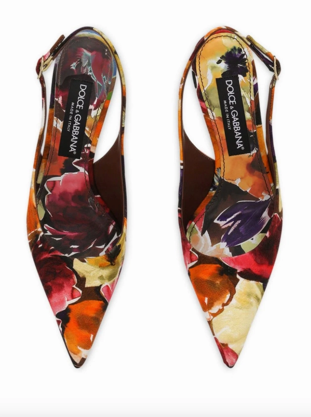 Dolce & Gabbana Patent leather slingbacks
