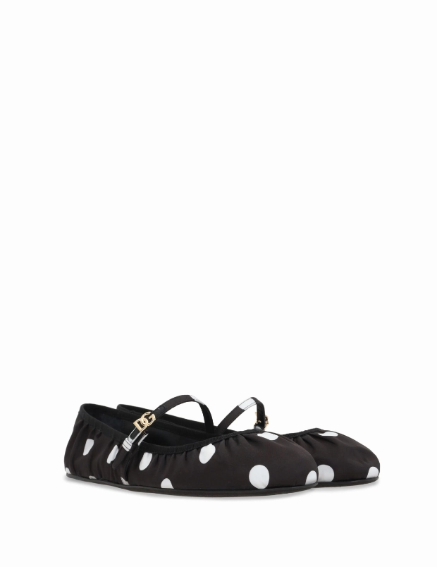 Dolce & Gabbana polka dot ballerina shoes