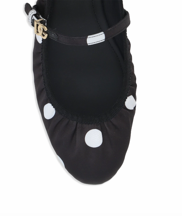 Dolce & Gabbana polka dot ballerina shoes