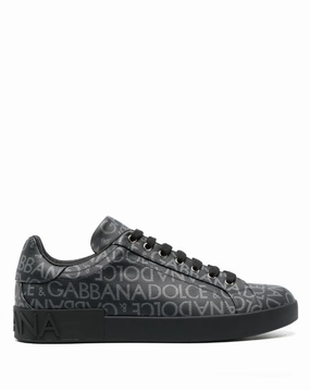 Dolce & Gabbana Portofino jacquard Portofino sneakers Mens Shoes online flash sale