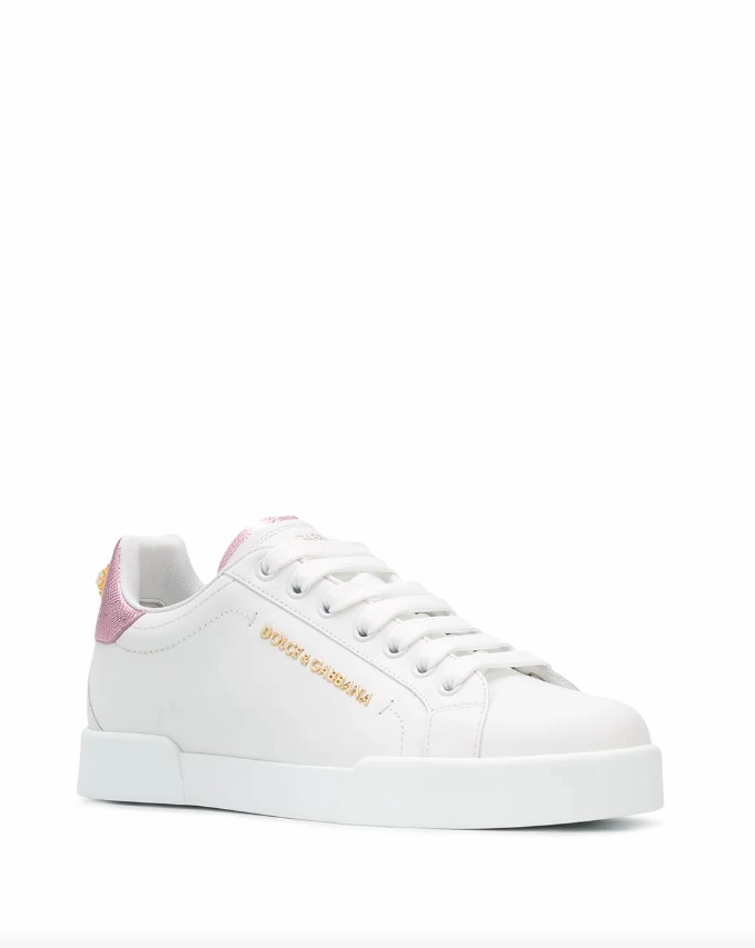 Dolce & Gabbana Portofino leather sneakers