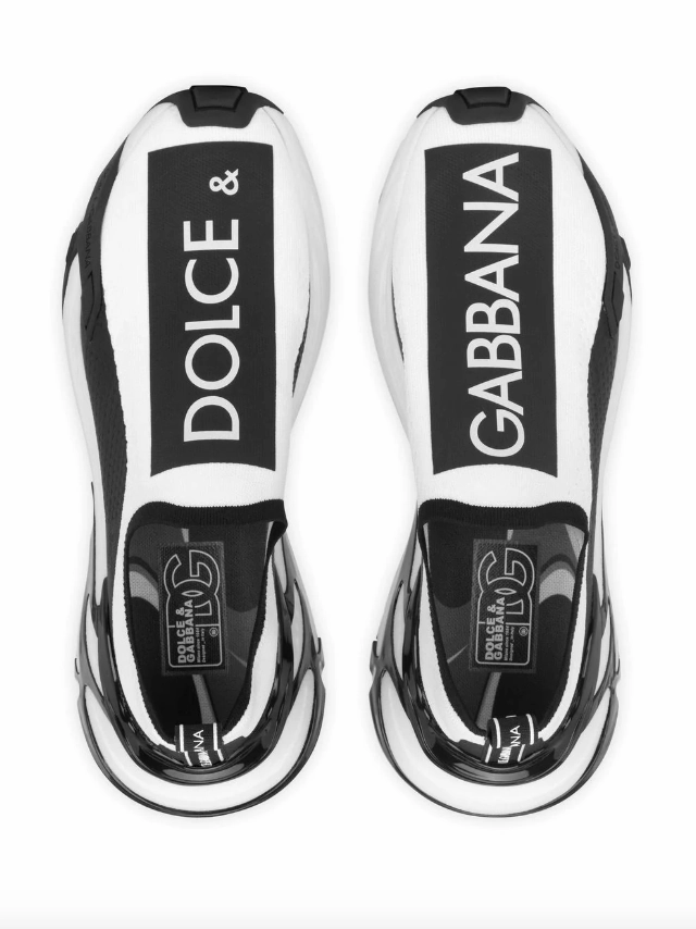 Dolce & Gabbana Sorrento sneakers in stretch mesh with logo