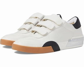 Dolce Vita Zeon Sneaker Women's Size 6 White Black Stella Lifestyle Shoes FZP124 (White,6) Athletic Shoes for Women discount